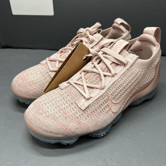 Nike Air VaporMax 2021 Flyknit DJ9975-600 Pink Oxford Women Size 6.5 NEW - Picture 2 of 15
